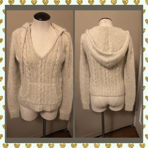 Lilu Beige Hoodie Sweater